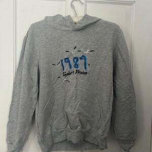 Taylor Version '1989' Gray Hooded Sweatshirt